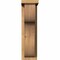 Ekena Millwork Carmel Smooth Corbel w/Backplate, Western Red Cedar, 5 1/2"W x 12"D x 20"H COR06X12X20CAR01SWR - alternate 3